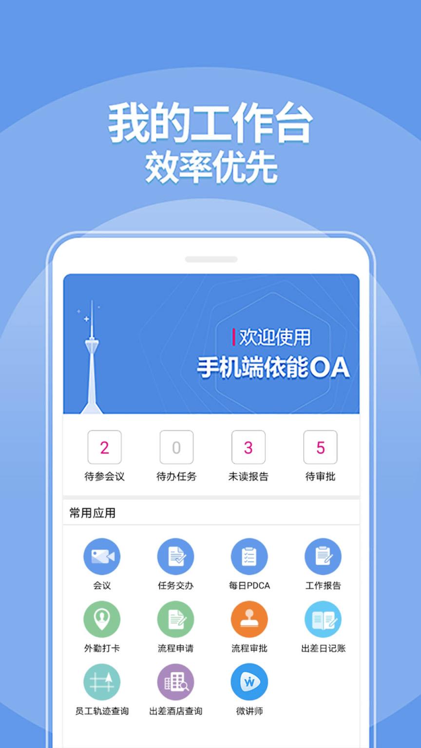 依能OA协同办公平台