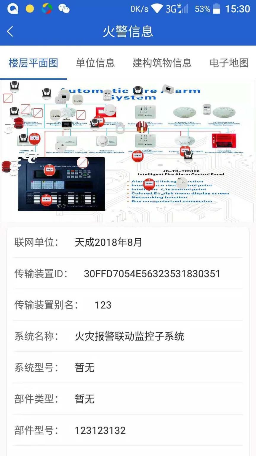 天成云(城市消防监控系统)