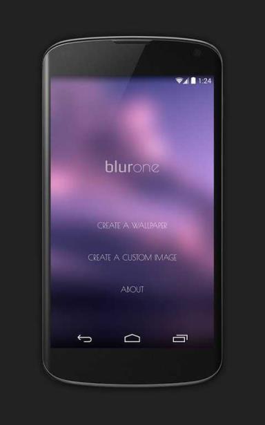 毛玻璃壁纸Blurone