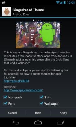 Apex Launcher apk
