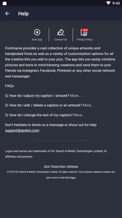 Fontmania字体狂欢