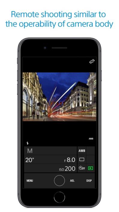 Imaging Edge Mobile app
