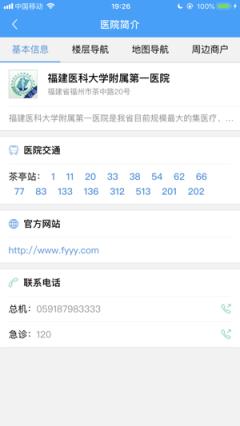 福建医科大学附属第一医院医护版