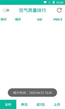 空气质量榜app