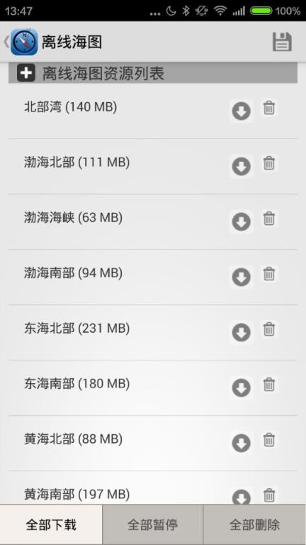 海e行(中国海事电子航行示意图)
