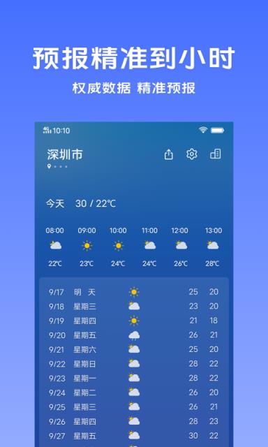 vivo天气app
