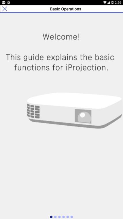 Epson iProjection app
