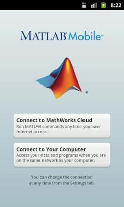 MATLAB Mobile app
