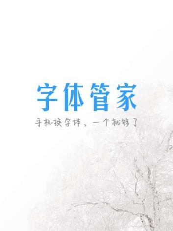 字体管家国际纯净版