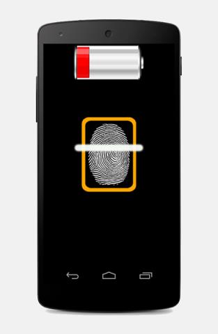 恶搞指纹充电app