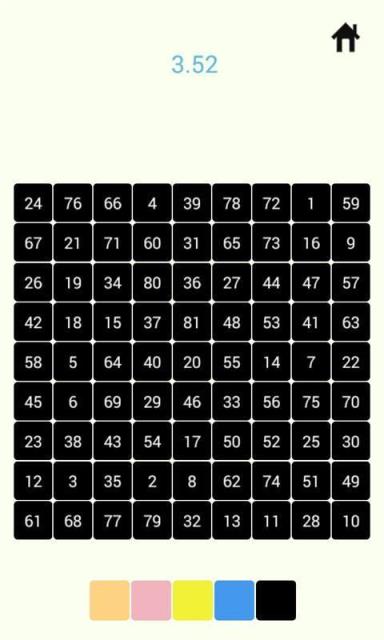 舒尔特方格训练