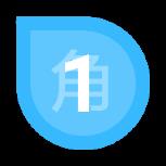 一角图标