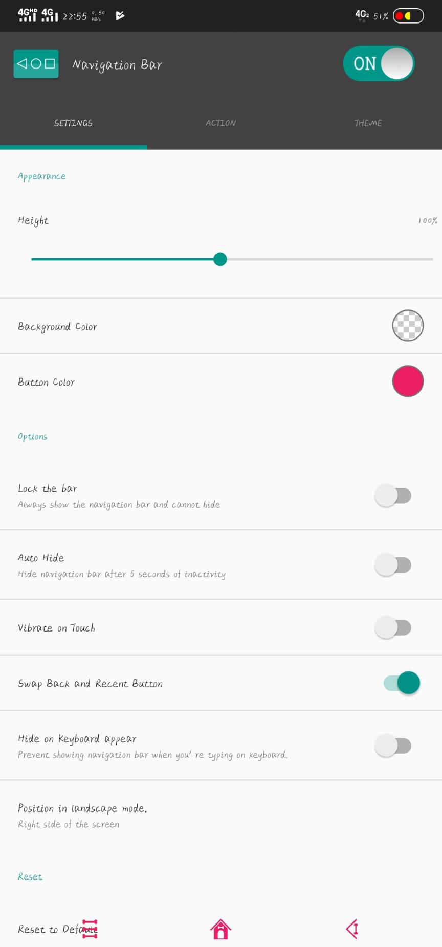悬浮导航键Navigation Bar