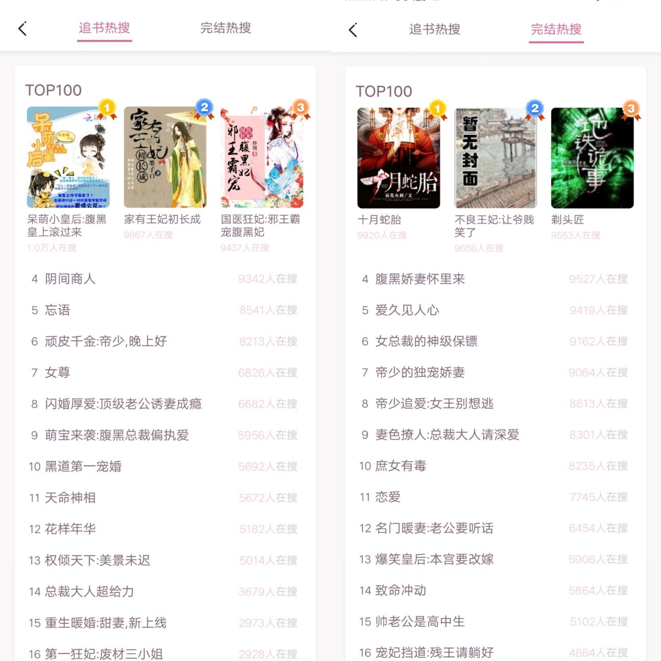 女生版小说追书大全