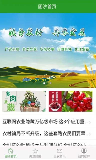 固沙绿洲