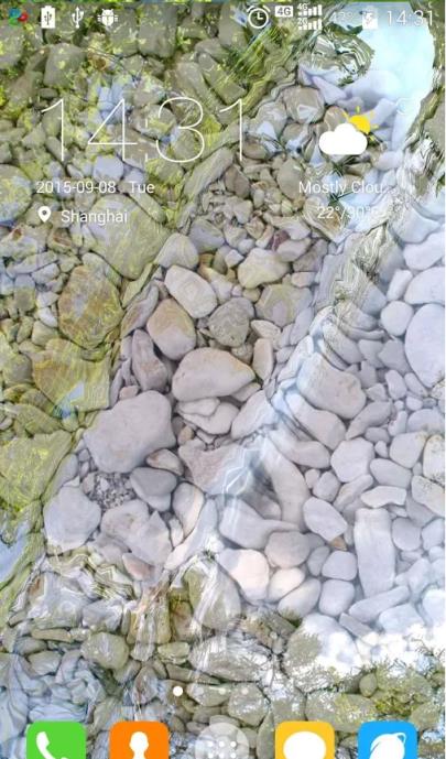 锦鲤池塘动态壁纸