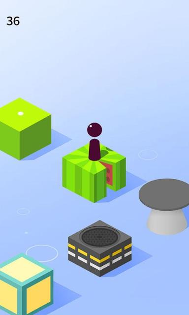 跳跳跳方块红包版