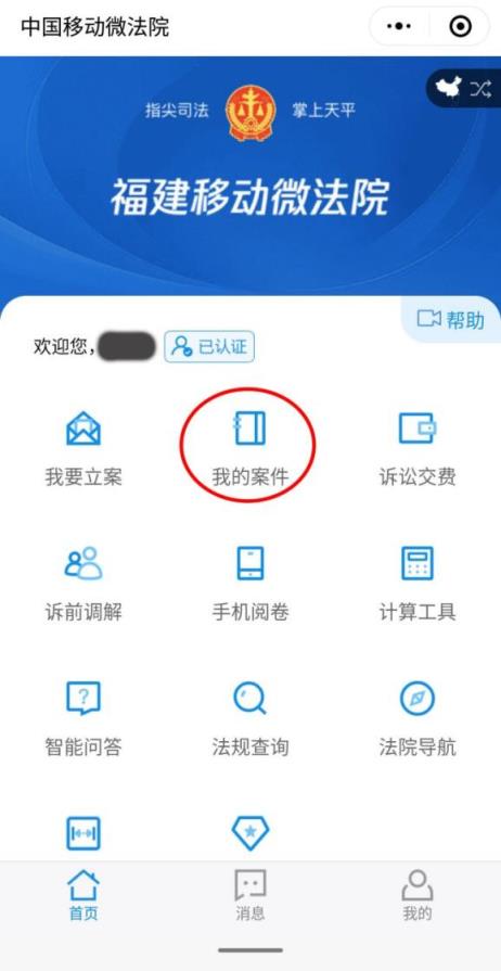 福建移动微法院app