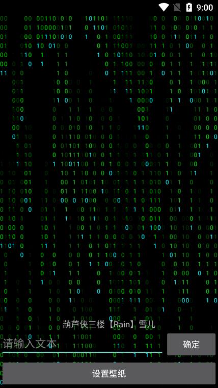 黑客帝国代码雨壁纸