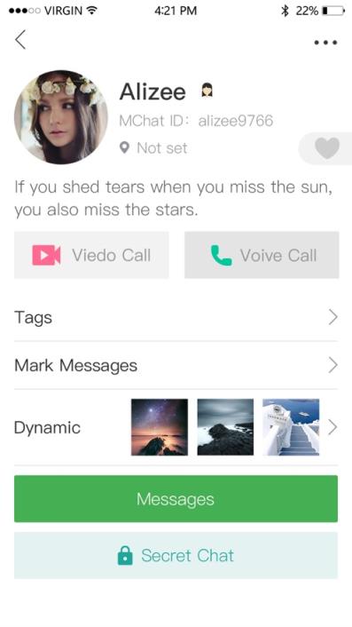 MChat Messenger app
