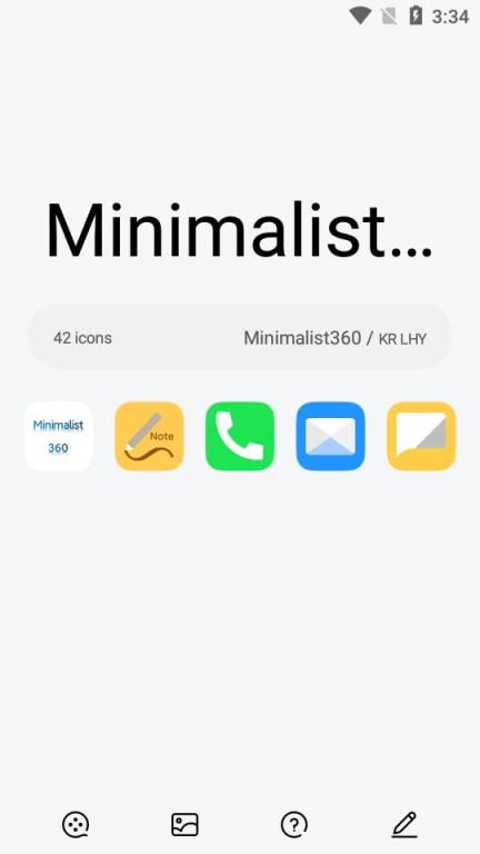 Minimalist360图标包
