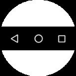 一加5T黑色导航栏app