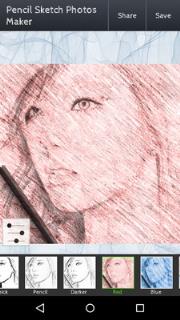 铅笔素描照片制作