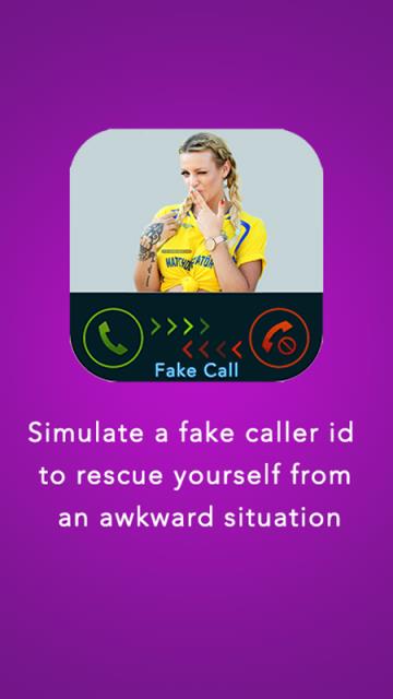 Fake Call app
