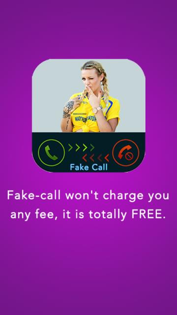 Fake Call app