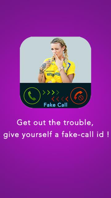 Fake Call app
