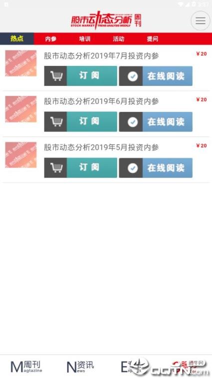 股市动态分析周刊