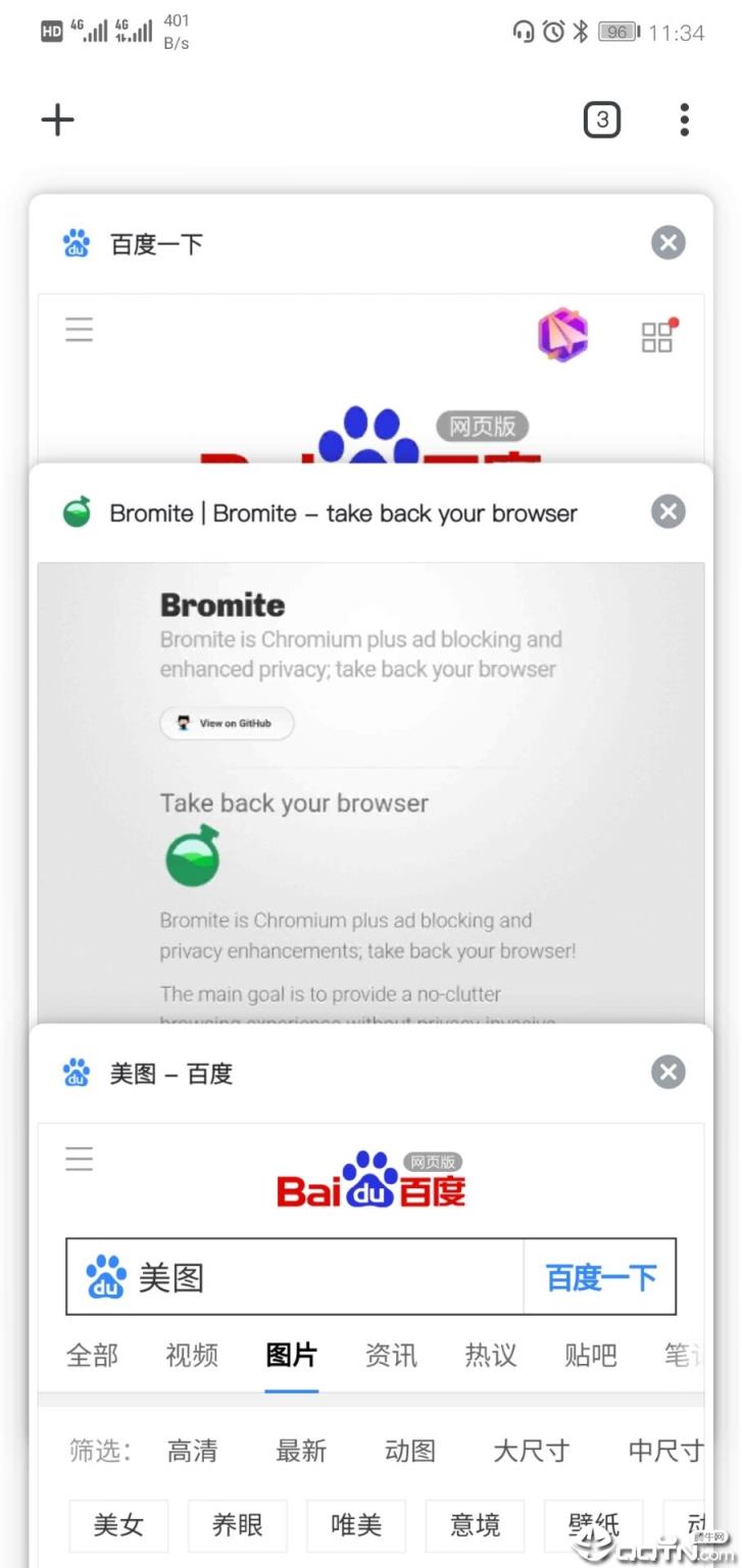 Bromite浏览器
