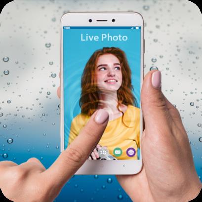 在水中的照片壁纸