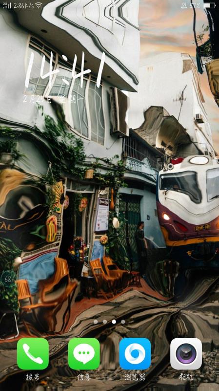 在水中的照片壁纸