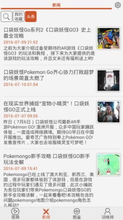 口袋妖怪GO图鉴手机