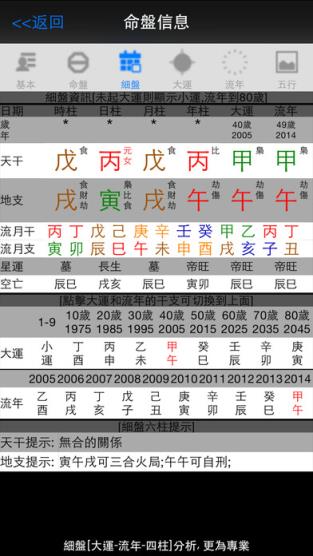 論八字app