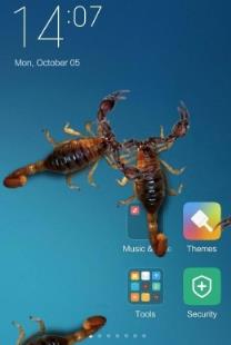 手机屏幕3d蝎子恶搞工具
