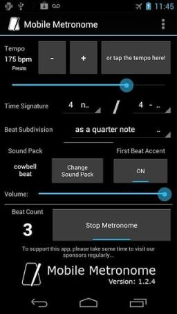 metronome tempo 移动节拍器APP手机
