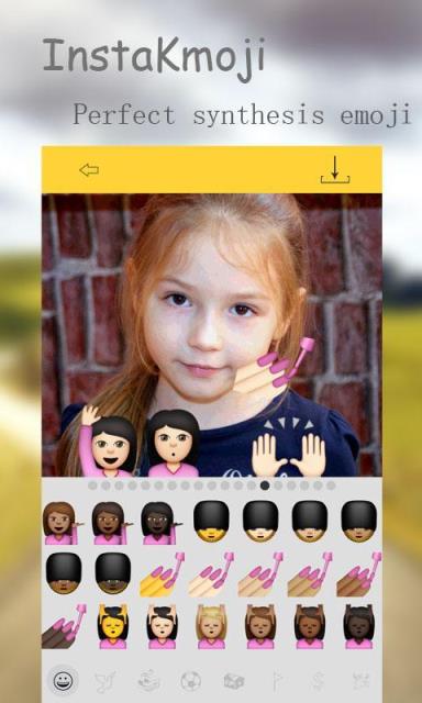 InstaKmoji应用