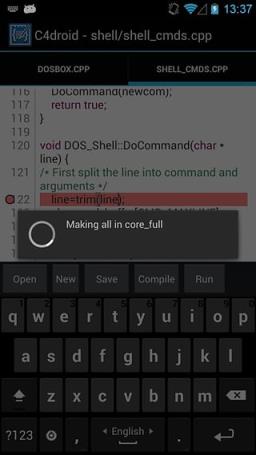 C4droid C++编译器app手机