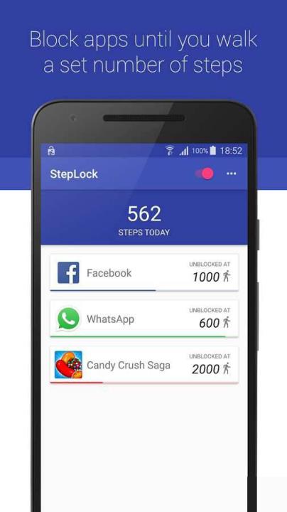 计步应用锁APP