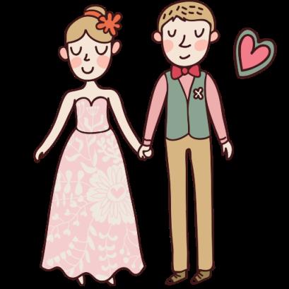 可爱的婚礼主题