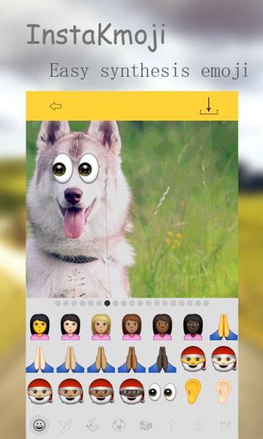 InstaKmoji应用