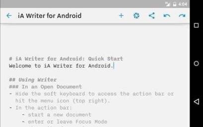 iA文字编辑app手机