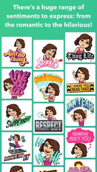 Bitmoji app