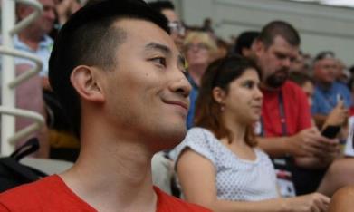 吴敏霞男友张效诚首度曝光视频