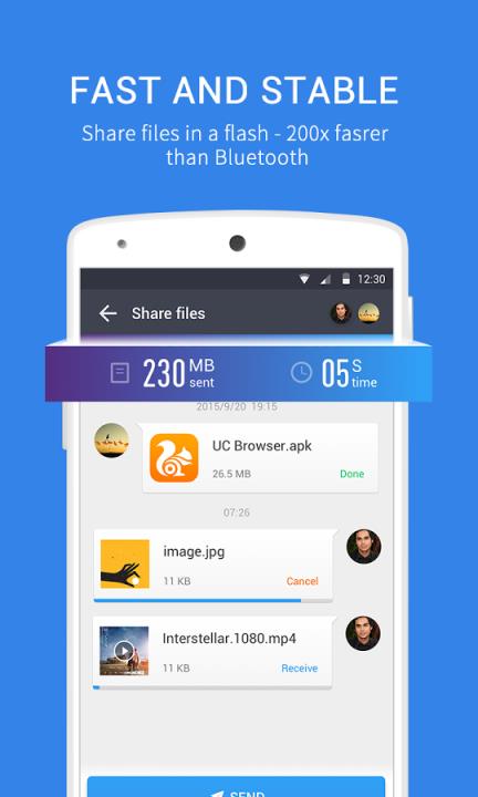 猎豹闪传SnapShare官方下载