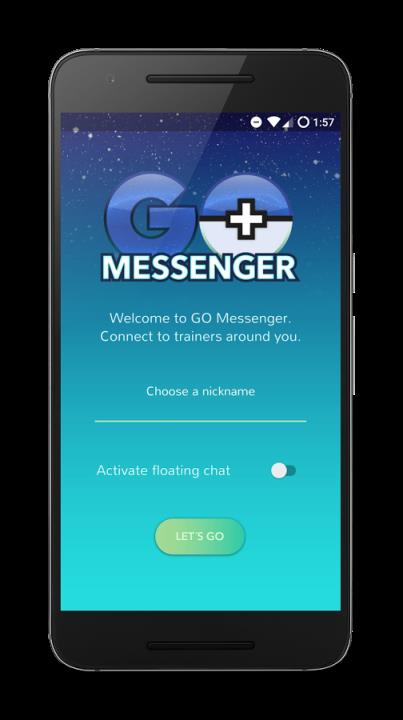 Pokemon GO Messenger即时聊天工具
