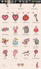 可爱的婚礼主题