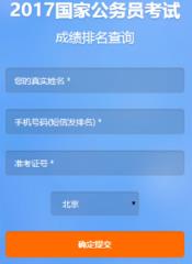 2021国考笔试成绩查询app